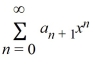<strong>Which of these power series is equivalent to + 7 ?</strong> A) B) C) ? D) ? E)