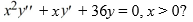 <strong>Which of the following pairs forms a fundamental set of solutions of the Cauchy Euler differential equation .</strong> A) \{\cos (6 \ln x), \sin (6 \ln x)\} B) \left\{x^{6} \cos (\ln x), x^{6} \sin (\ln x)\right\} C) \{\ln (\cos (6 x)), \ln (\sin (6 x))\} D) \left\{x^{-6}, x^{6}\right\} E) \{\cos (\ln (6 x)), \sin (\ln (6 x))\}