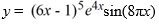 What is the least order of a homogeneous differential equation with constant coefficients for which is a solution?