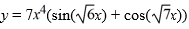 What is the least order of a homogeneous differential equation with constant coefficients for which is a solution?