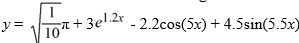 What is the least order of a homogeneous differential equation with constant coefficients for which is a solution?