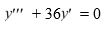 Consider the following third-order nonhomogeneous differential equation: Find three functions Y<sub>1</sub> , Y<sub>1</sub> and Y<sub>1</sub> that form a fundamental set and are such that the general solution of the corresponding homogeneous equation is given by are arbitrary real constants. Y<sub>1</sub> = ________, Y<sub>2</sub> = ________, Y<sub>3</sub> = ________