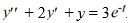 Consider the nonhomogeneous differential equation Assume that is a particular solution of this differential equation. Use variation of parameters to determine u<sub>1</sub> (t) and u<sub>2</sub> (t). u<sub>1</sub> (t) = ________ u<sub>2</sub>(t) = ________