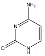 <strong>Which of the following bases is not present in RNA?</strong> A) B) C) D) E)