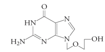 Acyclovir is an analog of ___ that lacks interferes with ___.  <div style=padding-top: 35px> 