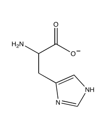 <strong>Which of the following structures shows the prevalent form of histidine at pH 5?</strong> A)   B)   C)   D)   E) none of these choices <div style=padding-top: 35px> 