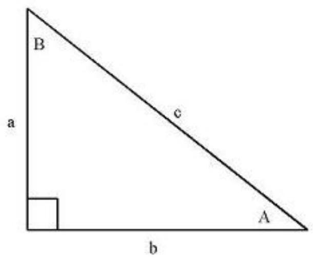 If a=8 and b=2 , find the following. Give your answers to 3 decimal places. A)c B)A C)B