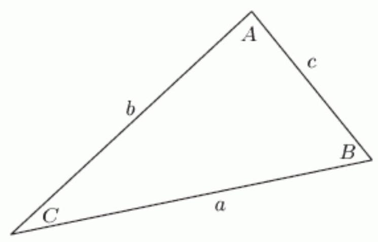 In the following figure, suppose c=1.2, b=2.2 , and C=22^{\circ} . Find a , and round your answer to two decimal places. If there are two possible answers, list both.