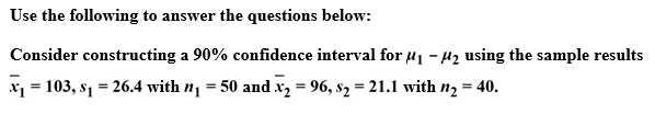   -What is the margin of error for this confidence interval?