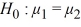 <strong>The following figure shows a randomization distribution for the hypotheses versus The statistic used for each sample is Which of the two possible sample results provides the most evidence against ? </strong> A) = 56.5; = 51.3 B) = 50.2; = 53.1