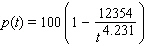 <strong>The percentage of children who are able to speak in at least single words by the age of months can be approximated by the equation. What percent of children are able to speak in at least single words by the age of 11 months? Round to the nearest percent.</strong> A) % B) % C) % D) % E) %