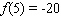 <strong>A table of values for a linear function is given. Find . </strong> A) B) C) D) E)