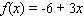 <strong>Find the equation of the given linear function. </strong> A) B) C) D) E)