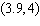 Calculate the slope of the straight line through the points and . Try to do the calculations mentally.