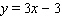 <strong>Find the linear equation that is the straight line through (1, 1)with slope 3.</strong> A) B) C) D) E)
