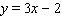 <strong>Find the linear equation that is the straight line through (1, 1)with slope 3.</strong> A) B) C) D) E)