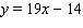 <strong>Find the linear equation that is the straight line through (3, 4)and (9, 40).</strong> A) B) C) D) E)