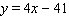 <strong>Find the linear equation that is the straight line through (9, 5)and parallel to the line .</strong> A) B) C) D) E)
