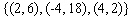 Use correlation coefficients to determine which of the given sets of data is worst fit by its associated regression line. a. b. c.
