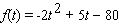 <strong>The following chart shows the value of trade between two countries for the period 1994-2004 ( represents 1994). Which of the following models best approximates the data given? (Try to answer this without actually computing values.)</strong> A) B) C) D) E)