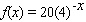<strong>Model the data using an exponential function . Select the correct answer.</strong> A) B) C) D) E)