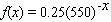 <strong>Model the data using an exponential function . Select the correct answer.</strong> A) B) C) D) E)