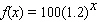 <strong>Model the data using an exponential function . Select the correct answer.</strong> A) B) C) D) E)