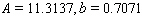 <strong>Find an equation for exponential function that passes through the pair of points and . ( )</strong> A) B) C) D) E)