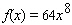 <strong>Which of the following three functions will be largest for large values of x ? Select the correct answer.</strong> A) B) C) D) E)