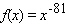 <strong>Which of the following three functions will be smallest for large values of x ? Select the correct answer.</strong> A) B) C) D) E)