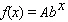 Model the data using an exponential function .