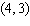 Find the equation for the exponential function that passes through the pair of points and . ( )A = __________ b = __________