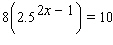 <strong>Use logarithms to solve the equation. (Round answers to four decimal places.) </strong> A) B) C) D) E)