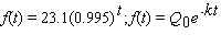 <strong>Convert the exponential function to the form indicated. Round all coefficients to four significant digits. </strong> A) B) C) D) E)