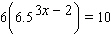 Use logarithms to solve the equation. (Round answers to four decimal places.) x = __________