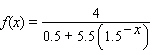 <strong>Find N , A , and b for the function given. </strong> A) B) C) D) E)