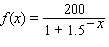 <strong>Find the logistic function with the given properties. , has limiting value , and for small values of , is approximately exponential and doubles with every increase of 1 in .</strong> A) B) C) D) E)