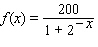 <strong>Find the logistic function with the given properties. , has limiting value , and for small values of , is approximately exponential and doubles with every increase of 1 in .</strong> A) B) C) D) E)