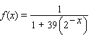 <strong>Find the logistic function with the given properties. , has limiting value , and for small values of , is approximately exponential and doubles with every increase of 1 in .</strong> A) B) C) D) E)