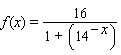 <strong>Find the logistic function with the given properties. has limiting value 16 and passes through (0, 8)and (1, 14).</strong> A) B) C) D) E)