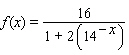 <strong>Find the logistic function with the given properties. has limiting value 16 and passes through (0, 8)and (1, 14).</strong> A) B) C) D) E)