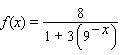 <strong>Find the logistic function with the given properties. has limiting value 8 and passes through (0, 2)and (1, 6).</strong> A) B) C) D) E)