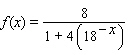 <strong>Find the logistic function with the given properties. has limiting value 8 and passes through (0, 2)and (1, 6).</strong> A) B) C) D) E)
