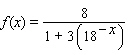 <strong>Find the logistic function with the given properties. has limiting value 8 and passes through (0, 2)and (1, 6).</strong> A) B) C) D) E)