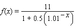 <strong>Choose the logistic function that best approximates the given curve. </strong> A) B) C) D) E)