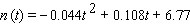 <strong>The number of visitors, in millions of visitors per year, to Hawaii in the years 1985 to 1993 can be approximated by where t = 0 represents June 30,1985. During the same period, visitor spending can be approximated by where t = 0 represents June 30,1985.Assuming the trends in the models above continue indefinitely, numerically estimate . Please round the answers to the nearest hundredth.</strong> A) B) C) D) E)does not exist