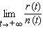 <strong>The number of visitors, in millions of visitors per year, to Hawaii in the years 1985 to 1993 can be approximated by where t = 0 represents June 30,1985. During the same period, visitor spending can be approximated by where t = 0 represents June 30,1985.Assuming the trends in the models above continue indefinitely, numerically estimate . Please round the answers to the nearest hundredth.</strong> A) B) C) D) E)does not exist