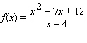 Determine what, if any, value to assign to f ( a )to make f continuous at x = a . ;