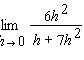 <strong>Calculate the limit algebraically. </strong> A) B) C) D) E)