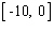 <strong>Calculate the average rate of change of the given function over the interval . </strong> A)-44 B)40 C)-4 D)4 E)-40